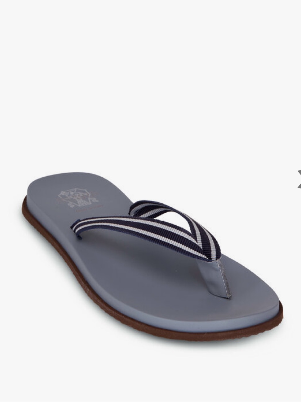Brunello Cucinelli Ribbon Flip Flops